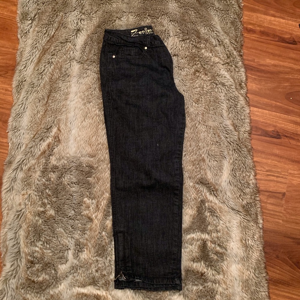Zenim Black Denim Jeans